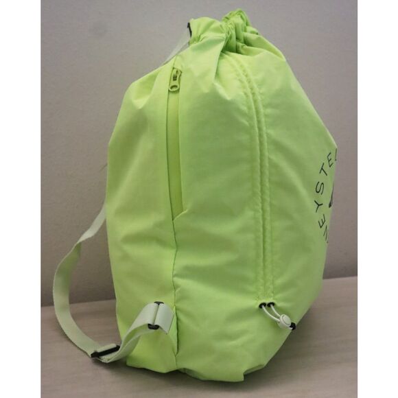 Stella McCartney x adidas JN7102 Unisex O/S Bahia Glow/Green aSMC Gymsack - Picture 10 of 11